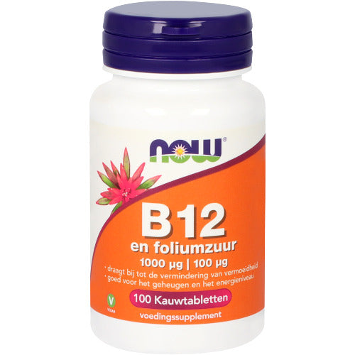 B12 en foliumzuur 1000 mcg - 100 mcg