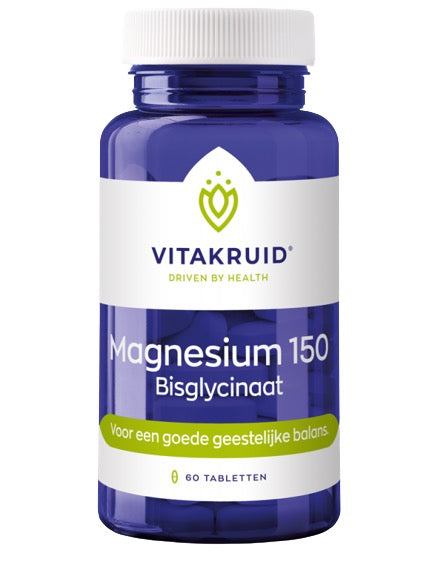 Magnesium 150 Bisglycinaat (90 tabletten)