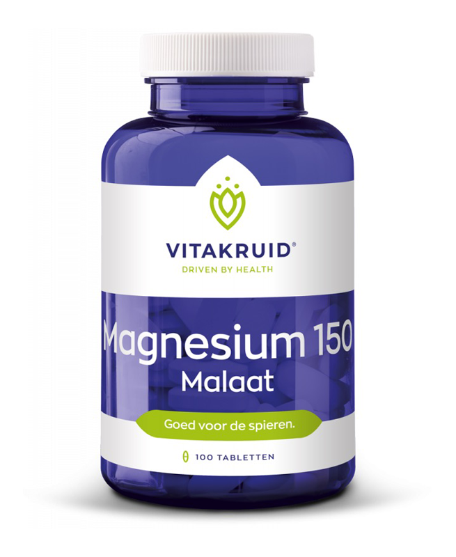 Magnesium 150 Malaat (90 tabletten)