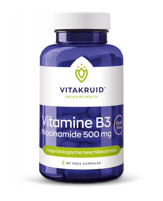 Vitamine B3 Niacinamide 500 mg